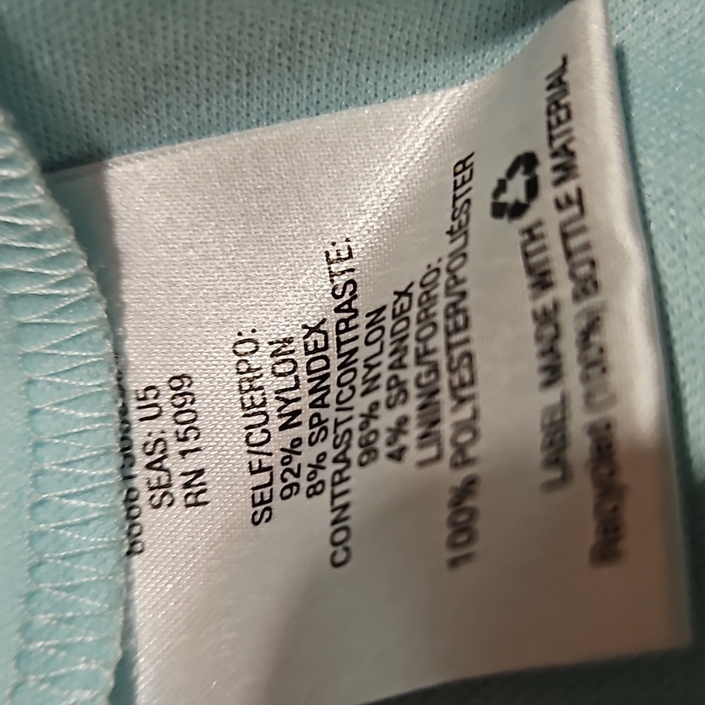 Covington | Blue and Aqua  Lace A-line Dress - Picture 5 of 10